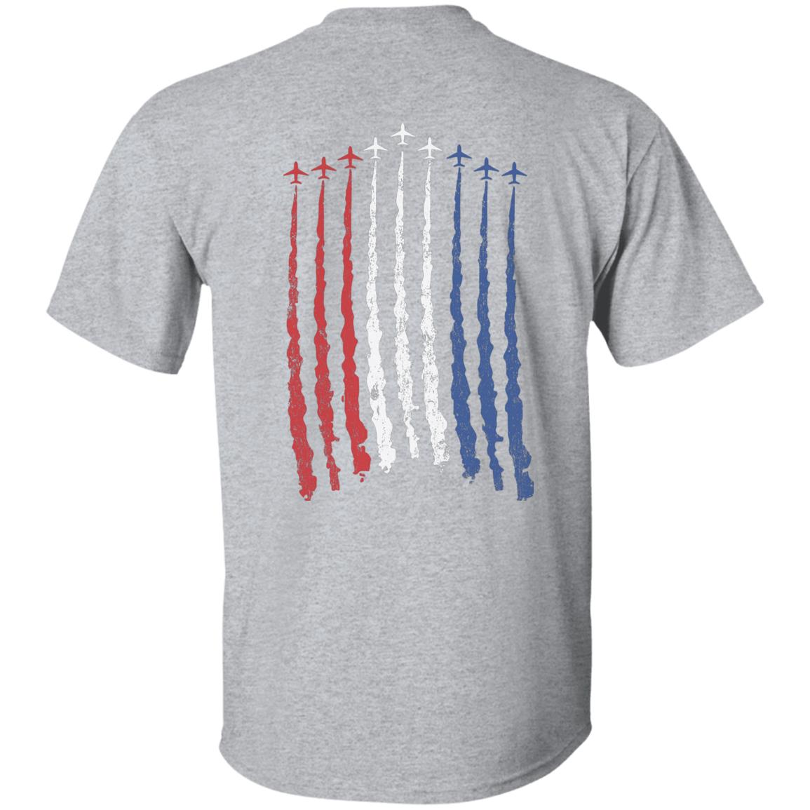 American Heart - Air Force Flyover Men's T-shirt