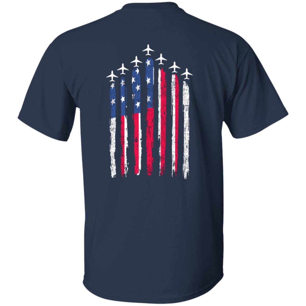 4th July - Air Force Flyover Men's T-shirt